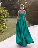 Langes Elfenbeinkleid Barcelona - 5J175