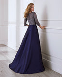 Vestido largo de Marfil Barcelona - 5J2B9