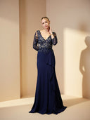 Vestido largo de Couture Club - 5M104