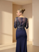 Vestido largo de Couture Club - 5M104