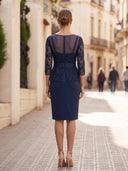 Vestido corto de Couture Club - 5M106