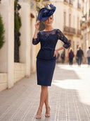 Vestido corto de Couture Club - 5M106