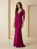 Vestido largo de Couture Club - 5M129