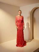 Vestido largo de Couture Club - 5M130