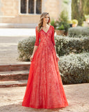 Langes Kleid von Martha Blanc - 5V124