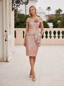 Vestido corto de Couture Club - 6M128