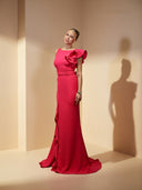 Vestido largo de Marfil Barcelona - 6M1B5