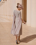 Vestido midi de Couture Club - 7G173