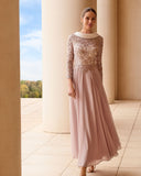 Vestido largo de Couture Club - 7G1A8