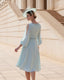 Vestido midi de Couture Club - 7G1C8