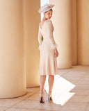 Vestido midi de Couture Club - 7G1D4