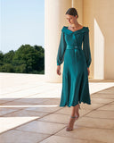 Vestido midi de Couture Club - 7G1E1