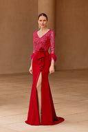 Vestido largo de Couture Club - 7G213