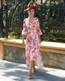 Vestido midi de Couture Club - 7G129