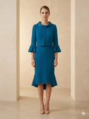 Vestido corto de Couture Club - 7G2E0