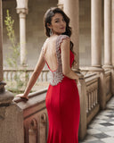 Vestido largo de Marfil Barcelona - 7J208