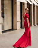 Vestido largo de Marfil Barcelona - 7J101