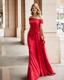 Vestido largo de Marfil Barcelona - 7J102