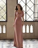 Vestido largo de Marfil Barcelona - 7J104