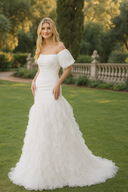 Vestido largo de Marfil Barcelona - 7J170N