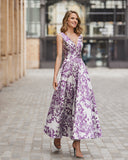 Vestido midi de Marfil Barcelona - 7J1A5