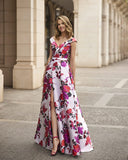 Vestido largo de Marfil Barcelona - 7J1A8