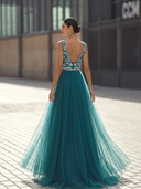 Vestido largo de Marfil Barcelona - 7J1M4