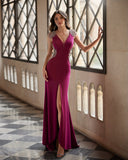 Langes Elfenbeinkleid Barcelona - 7J209