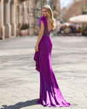 Langes Elfenbeinkleid Barcelona - 7J212