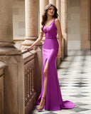 Langes Elfenbeinkleid Barcelona - 7J218