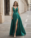 Vestido largo de Marfil Barcelona - 7J2C2