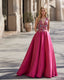Vestido largo de Marfil Barcelona - 7J2C3