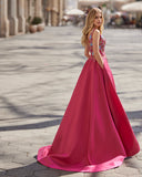 Vestido largo de Marfil Barcelona - 7J2C3