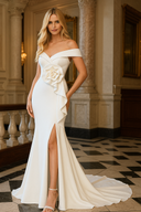 Vestido largo de Marfil Barcelona - 7J2L1N