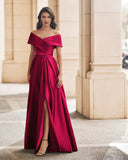 Langes Elfenbeinkleid Barcelona - 7J2O1