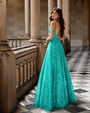 Vestido largo de Marfil Barcelona- 7J2M8