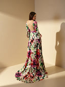 Vestido largo de Marfil Barcelona - 7M137