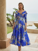 Vestido midi de Couture Club - 7M1G2