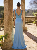 Vestido largo de Marfil Barcelona - 7M1Z5