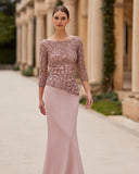 Vestido largo de Couture Club - 8G116