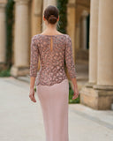 Vestido largo de Couture Club - 8G116