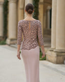 Vestido largo de Couture Club - 8G116