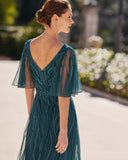 Vestido largo de Couture Club - 8G1D1