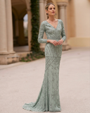 Vestido largo de Couture Club - 8G1D2