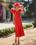 Vestido midi de Couture Club - 8G127