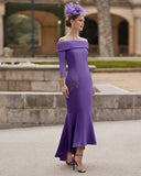 Vestido midi de Couture Club - 8G150