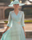 Vestido midi de Couture Club - 8G1A1