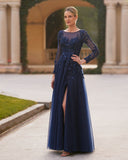 Vestido largo de Couture Club - 8G1A7