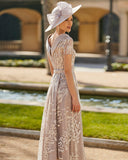 Vestido largo de Couture Club - 8G1C2