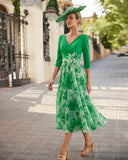 Vestido midi de Couture Club - 8G1L1